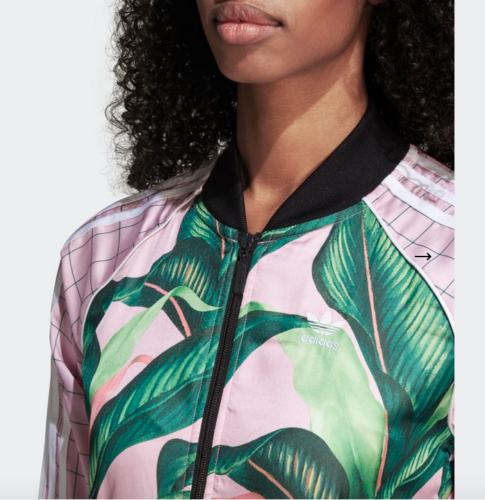 tropical adidas jacket